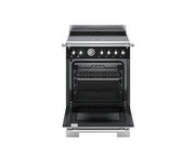 Bertazzoni HER64I1ENET2 60 cm induction top electric oven Heritage Series- Black
