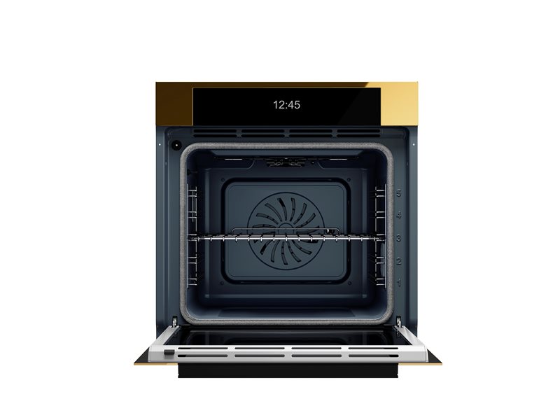 Bertazzoni FMOD6117PTG3 60cm Electric Pyro Built-in Oven, TFT display Modern Series- Mirror Gold
