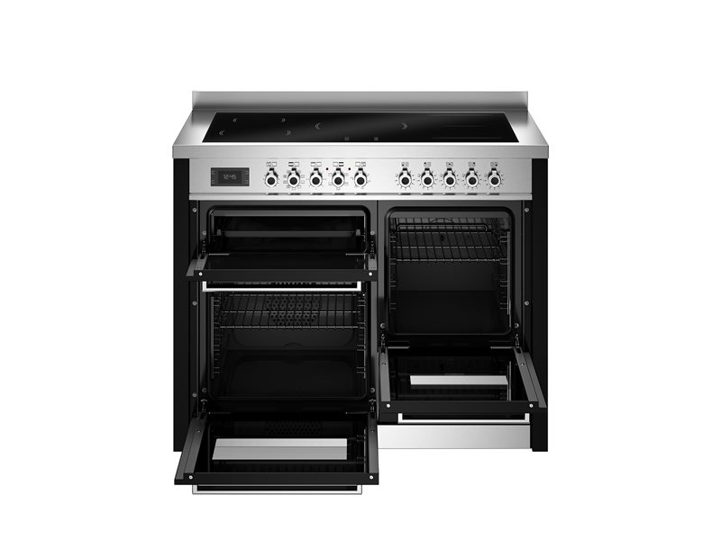 Bertazzoni  PRO115I3ENET2 110 cm induction top electric triple oven Professional Series- Black