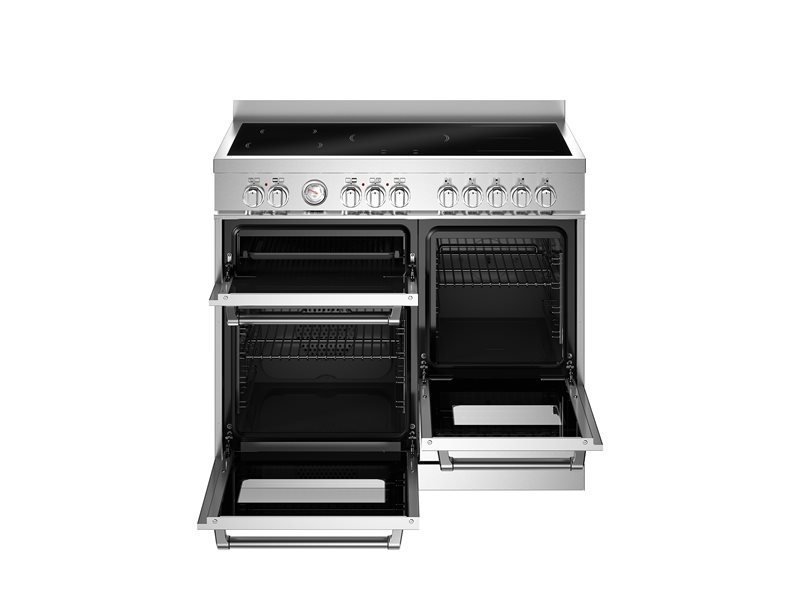 Bertazzoni MAS105I3EXC2 100 cm induction top electric triple oven Master Series-Stainless Steel