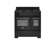Bertazzoni PRO96L2ECAT2 90 cm 6-burner electric double oven Professional Series-Carbonio