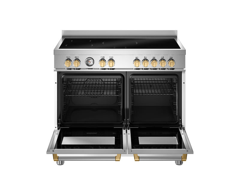 Bertazzoni MAS105I2EXGC2 100 cm induction top electric double oven Master Series-Stainless Steel & Gold
