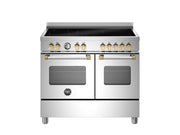 Bertazzoni MAS105I2EXGC2 100 cm induction top electric double oven Master Series-Stainless Steel & Gold