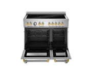 Bertazzoni MAS95I2EXGC2 90 cm induction top electric double oven Master Series- Stainless Steel & Gold