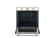Bertazzoni F609HEREKTAX 60x45cm Combi-Microwave Oven, LED touch Display Modern Series- Ivory/Chrome