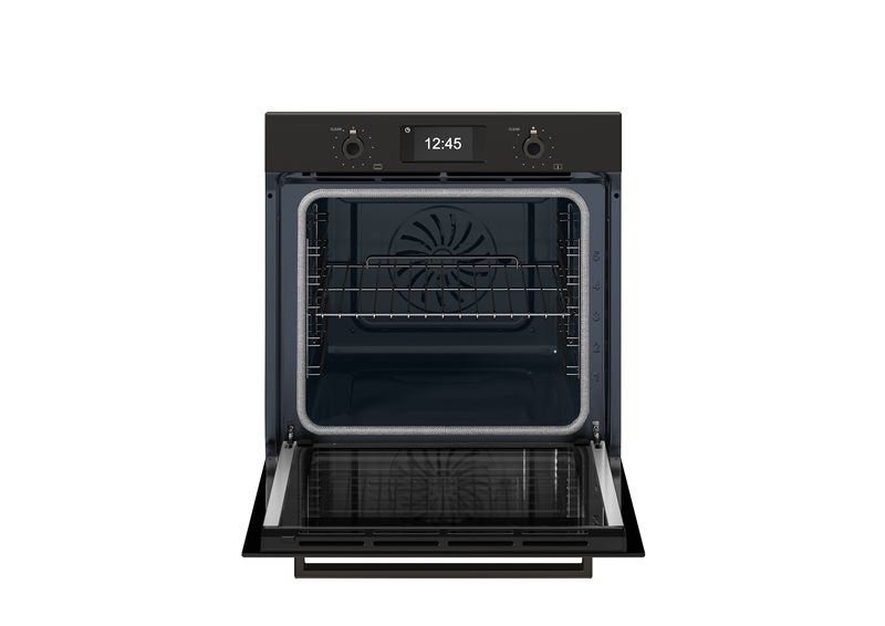 Bertazzoni FPRO6117CTN3 60cm Electric Pyro Built-in Oven, TFT display, total steam Professional Series-Black