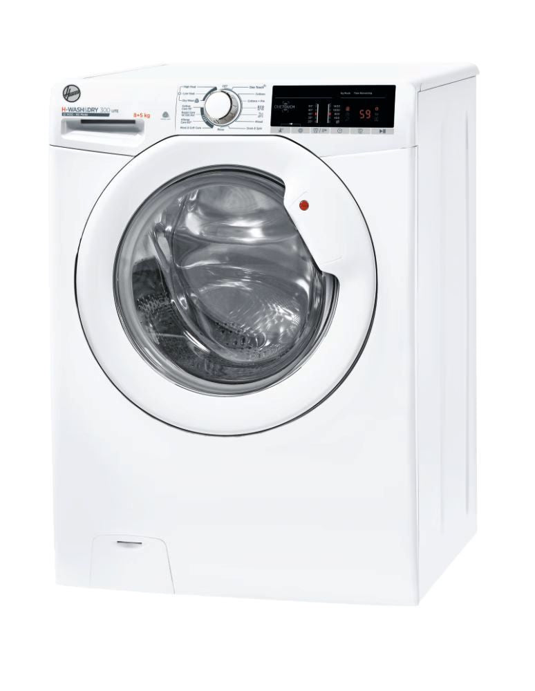 Clearance Hoover H3D485TE/1-80 Freestanding 5/8kg Washer dryer 1400rpm-White