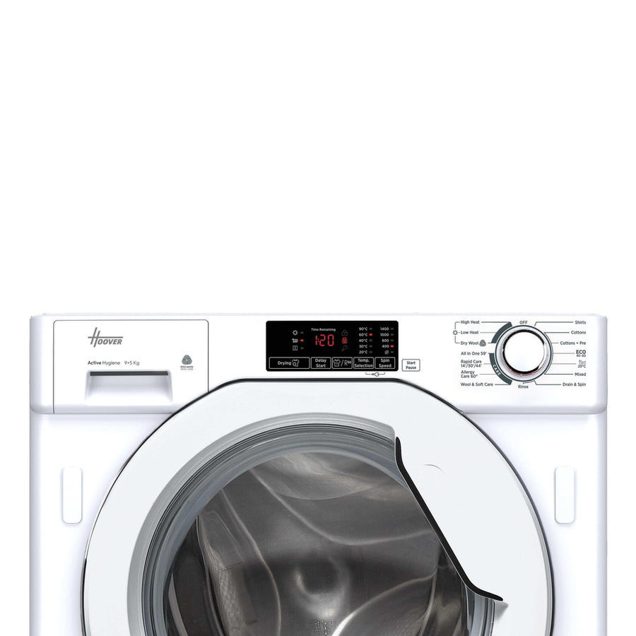Hoover HBD 495D13-80 9/5kg Integrated Washer Dryer-White
