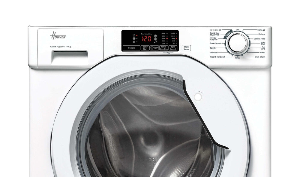 Hoover HBWS 49D1W4J-80 9Kg Integrated Washing machine-White