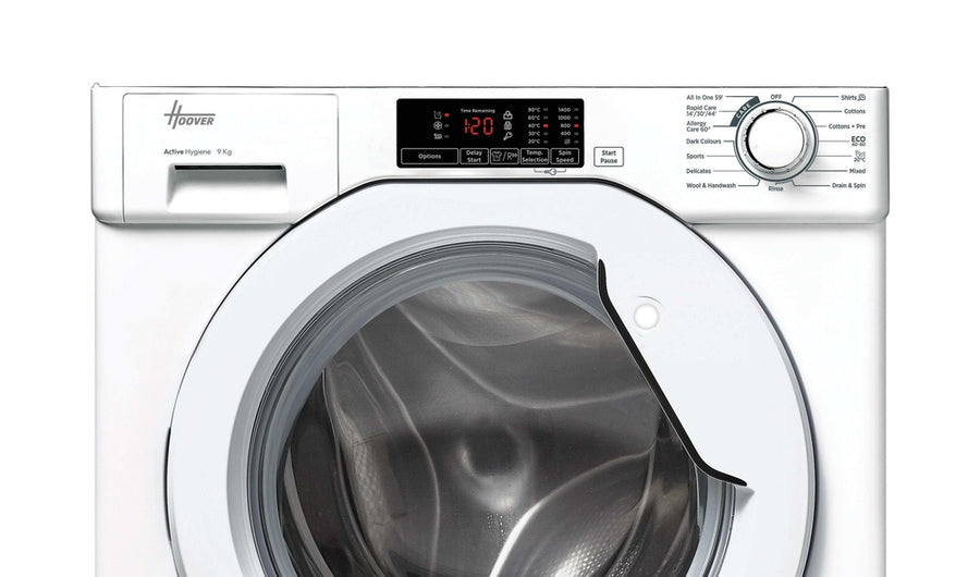 Hoover HBWS 49D1W4J-80 9Kg Integrated Washing machine-White