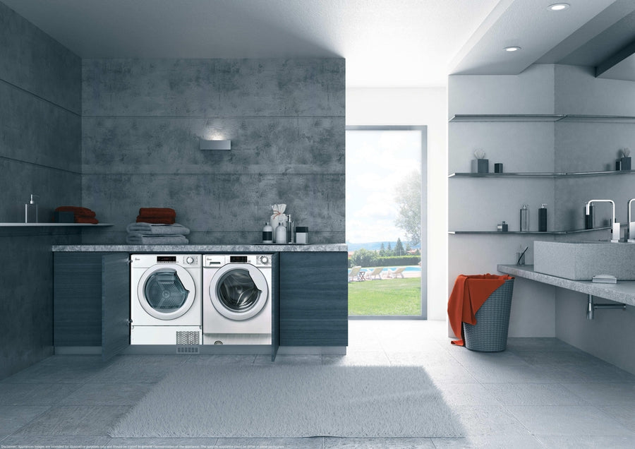Hoover HBWS 49D1W4J-80 9Kg Integrated Washing machine-White