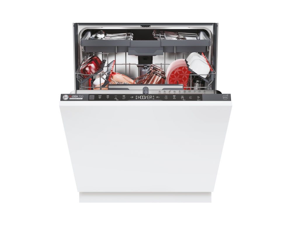 Hoover HI 6B2S3PSTA-80 60cm Dishwasher, 16 place settings, B energy, WIFI