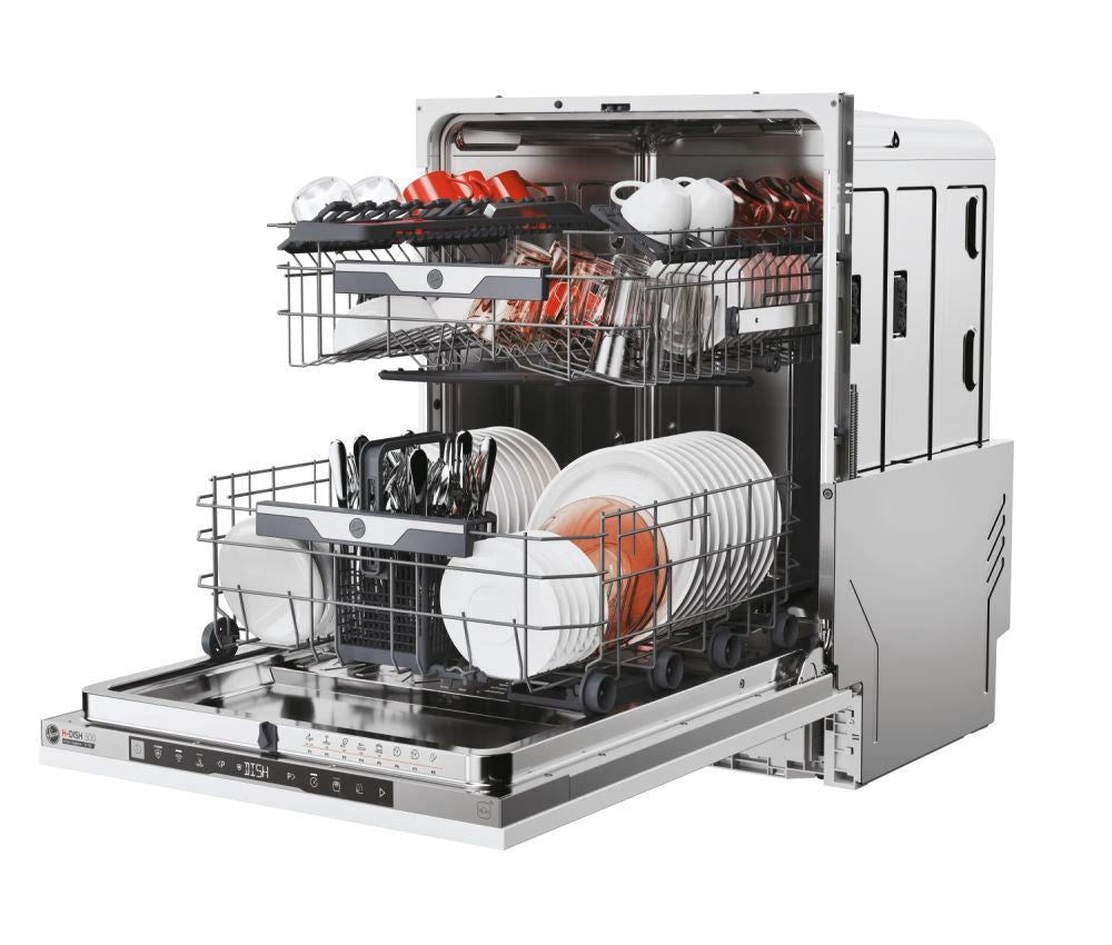 Clearance Hoover HI 5C6F0S-80 Fully Integrated 15 Place Setting Dishwasher
