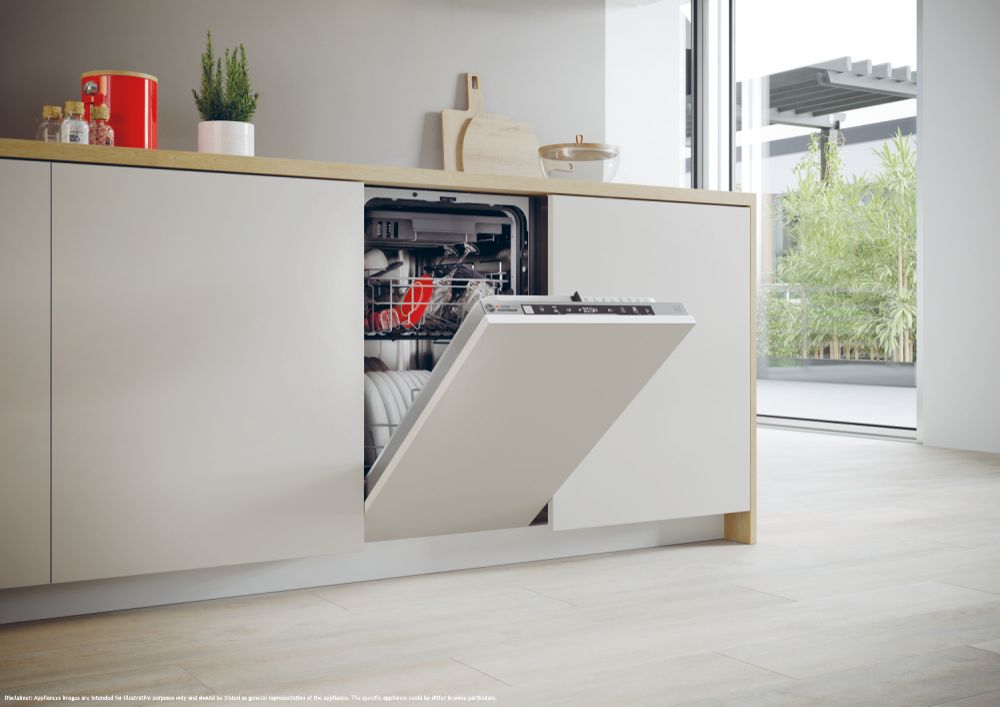 Hoover HI1C5SB1FS-80 45cm 11 Place setting Integrated Dishwasher