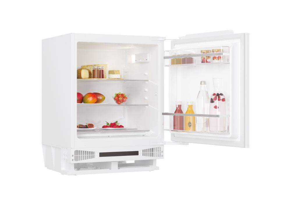 Hoover HOMLSE68EWKP Built-In Under Counter Fridge-White