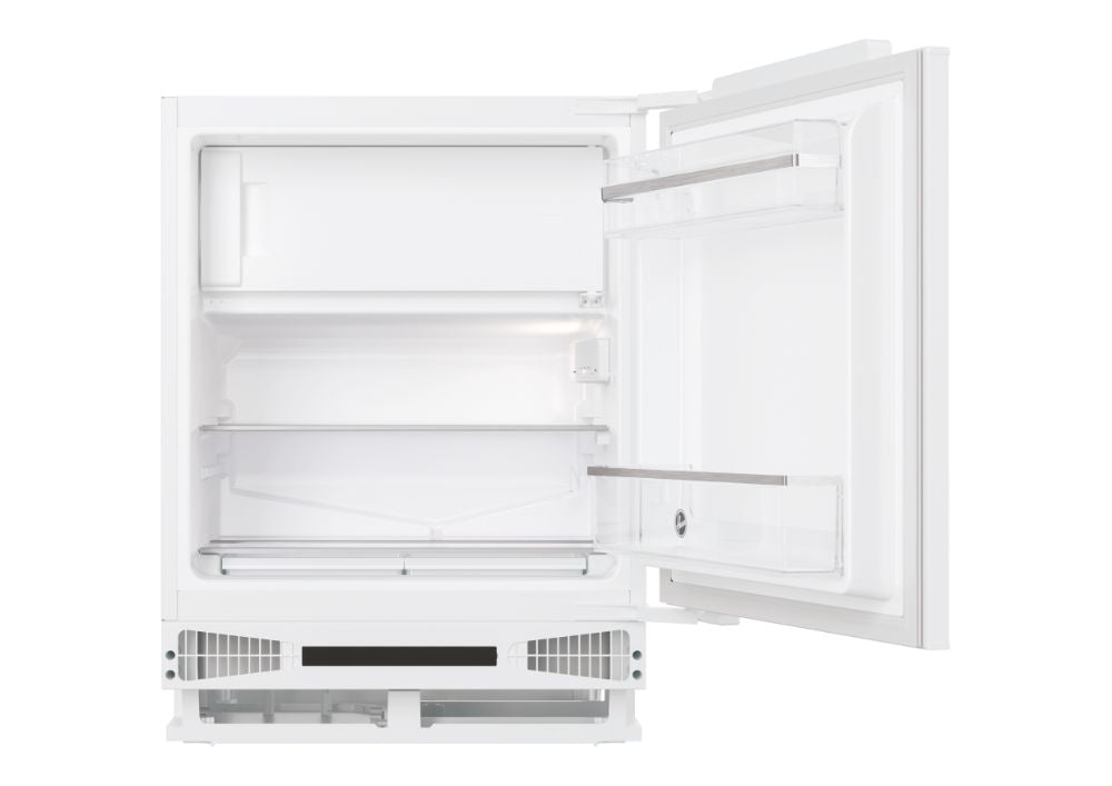 Hoover HOM4SE68EWPK Under Counter Built-In Fridge with Ice Box-white