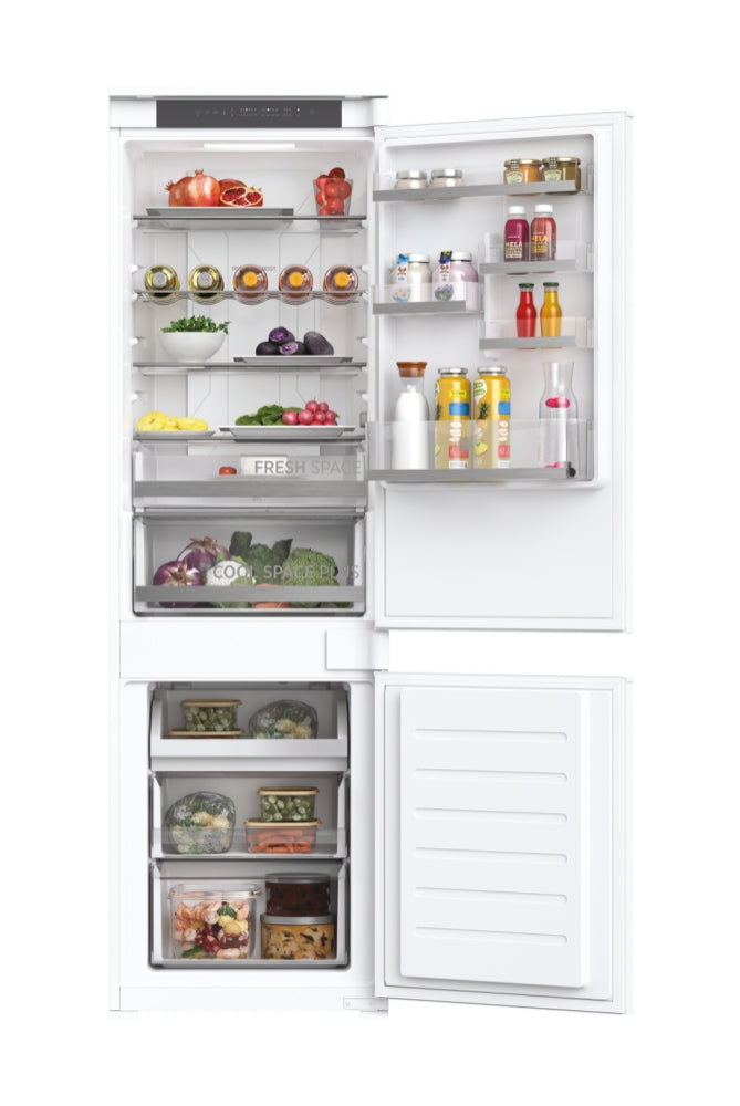 Hoover HFTNF5518EW-1 Integrated Total No Frost fridge freezer 177cm 70:30 E