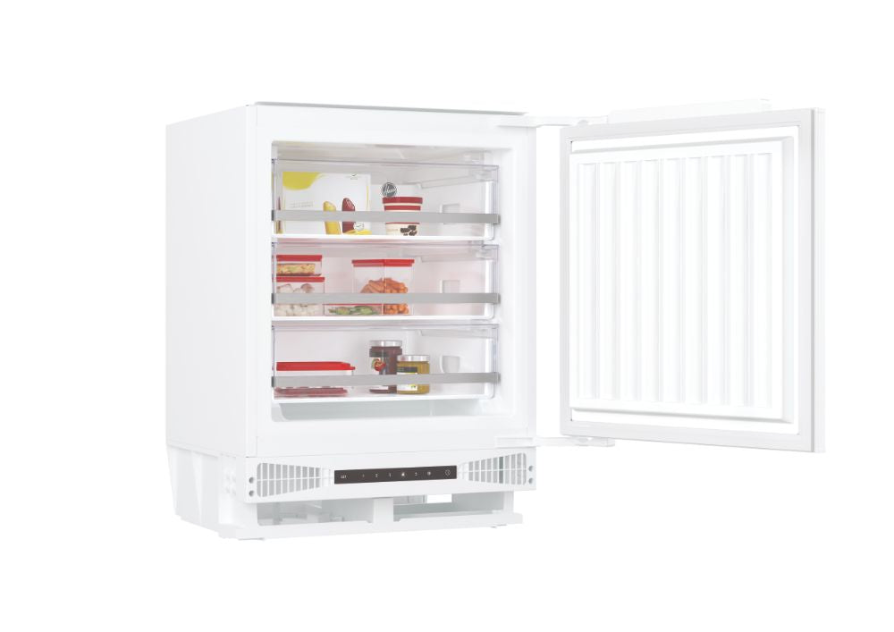 Hoover HUSE68EWKP Built-In Under Counter Freezer-White