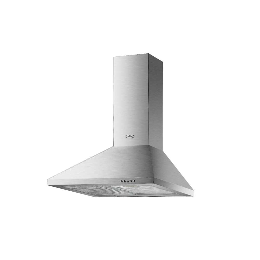 Belling 602CHIMSTA 60cm Wall Mounted Chimney Cooker Hood-Stainless Steel