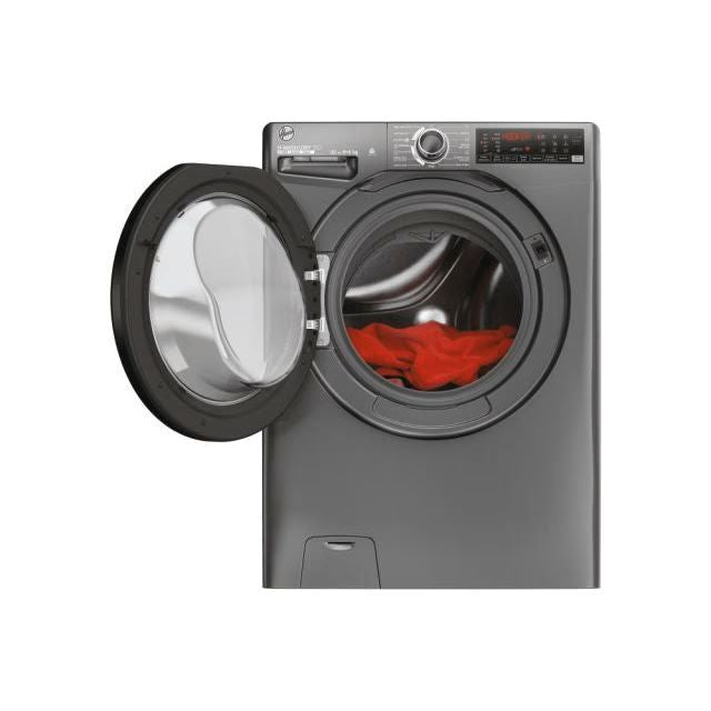 Clearance Hoover H3DPS4866TAMBR80 Freestanding 8/6kg Washer Dryer 1400rpm- Anthracite