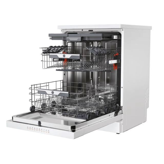 Clearance Hoover HF 6B4S1PW-80 Freestanding 16 Place Setting Dishwasher-White