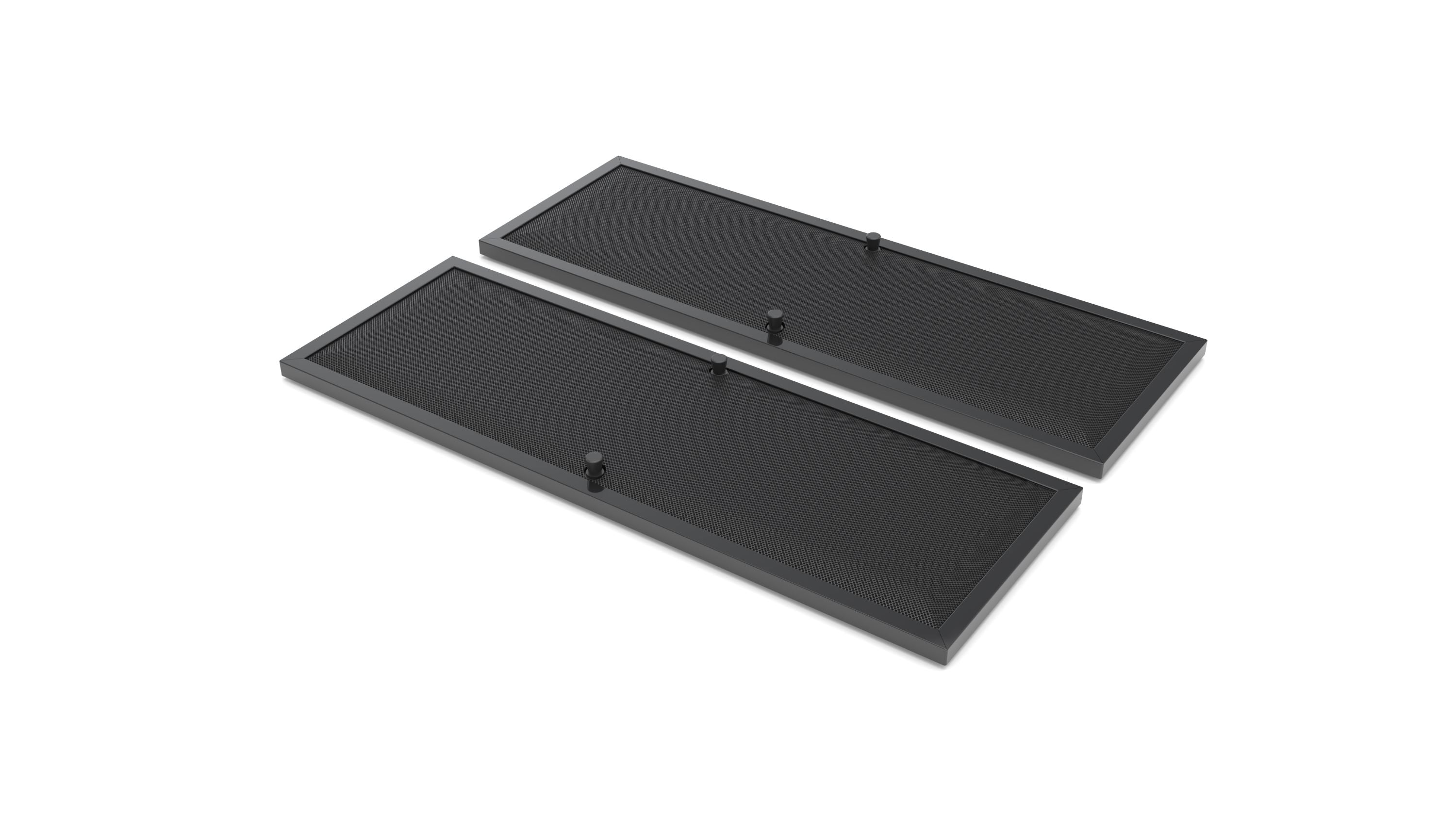 Airforce AFCFCAISOB02 Twin Filter Kit Grease filter with Regenerable Odor Filter