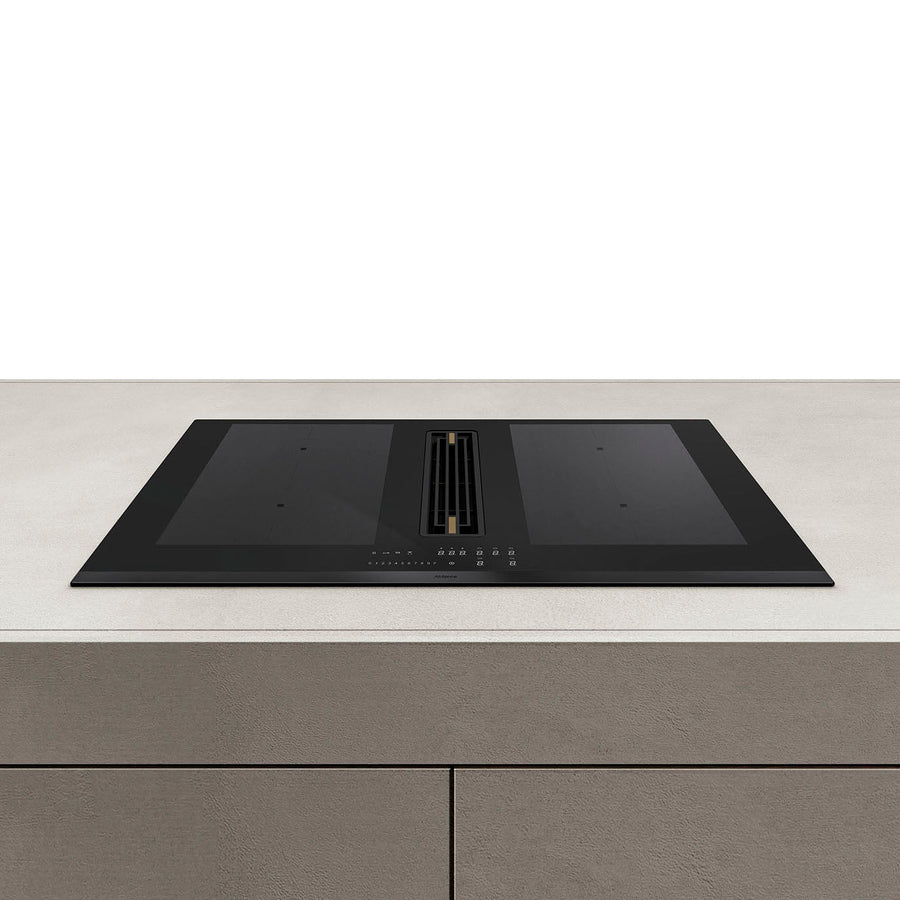 Airforce Innova Artis Plus 80cm Central Venting Induction Hob with On-Board Motor & Matte Black Glass-Recirculating Model-5 Year Warranty.