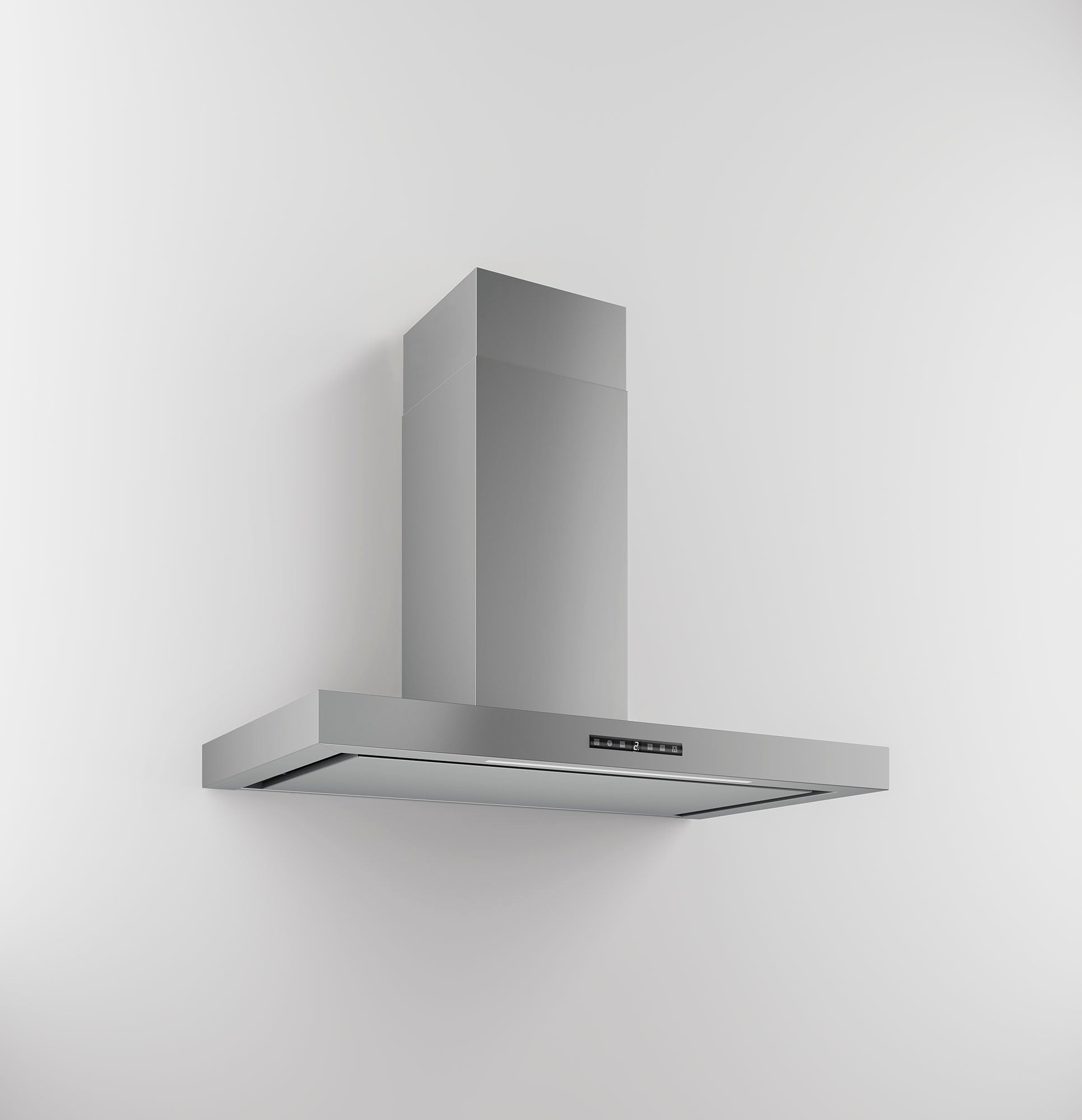 Airforce Shape 60cm Stainless Steel Wall Mounted Cooker Hood with Touch Control,Integra Ready