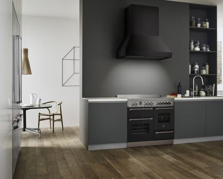 Bertazzoni KPH90MASNET 90 cm wallmount hood Master Series-Matt Black Finish