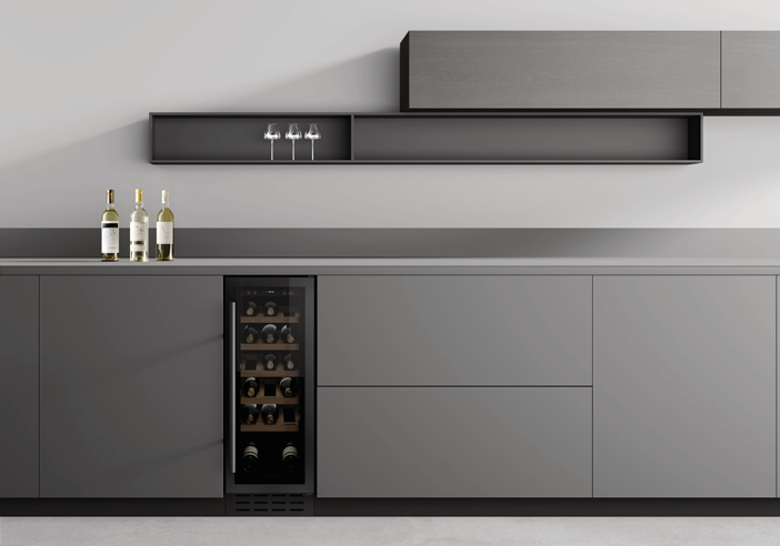 Airforce BACCO 30cm Single Zone Premium 20 Bottle Wine Cellar Free Standing-Under Cabinet