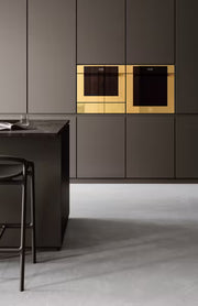Bertazzoni FMOD6117PTG3 60cm Electric Pyro Built-in Oven, TFT display Modern Series- Mirror Gold
