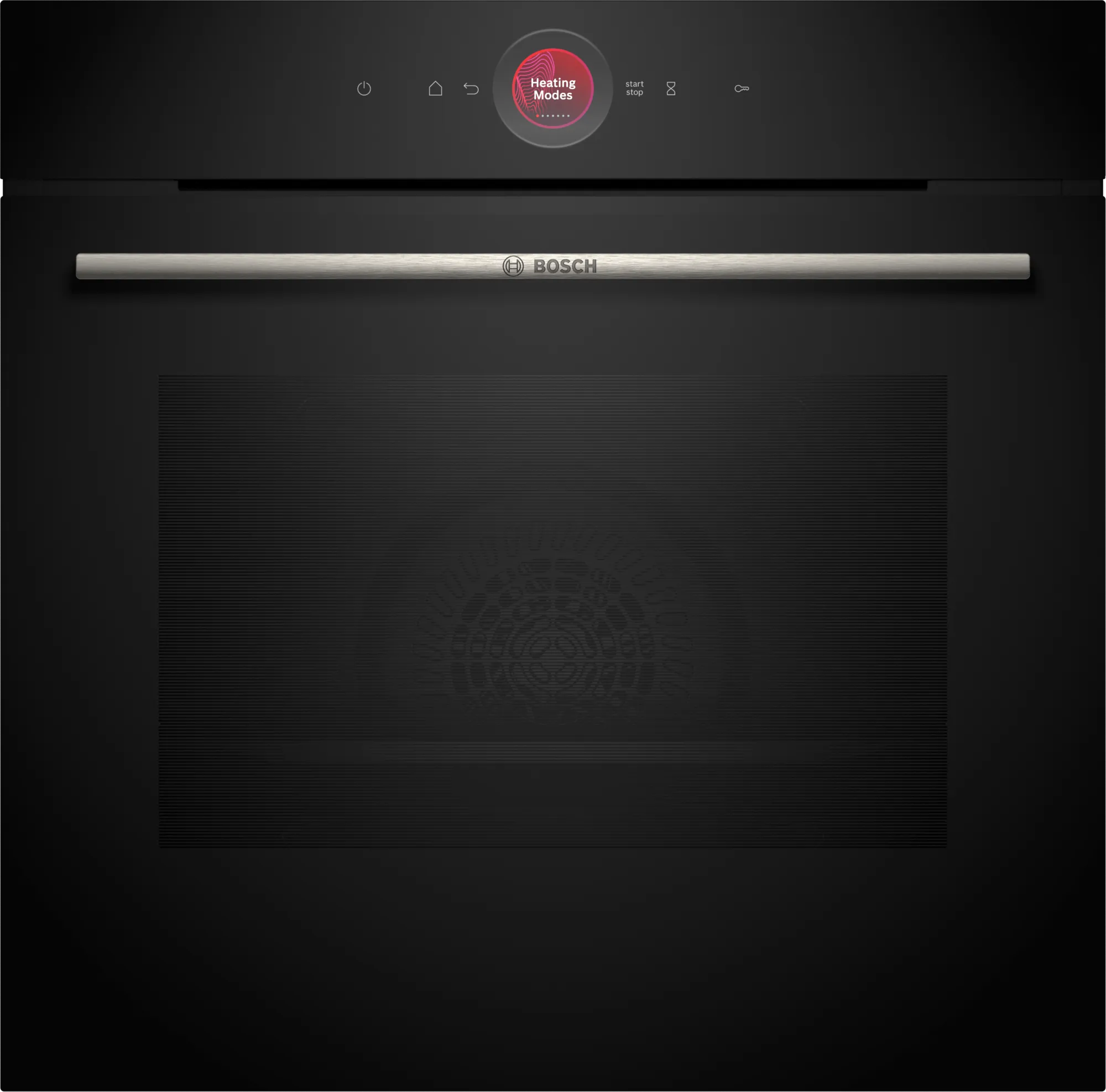 Bosch HBG7341B1B Series 8 Built-in oven with Digital Control Ring and TFT-touchdisplay. Assist function for meals, Air Fry, Home Connect for control via the App.