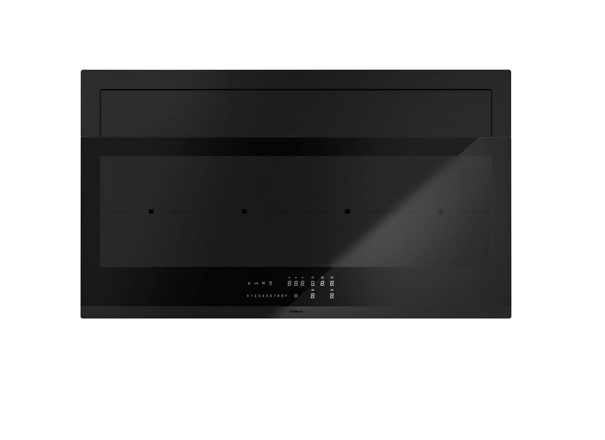 Airforce Slim Plus Aspirating 90cm Downdraft Induction Hob with Rear Downdraft with on-board Motor