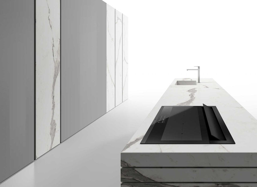Airforce Slim Plus 90cm Rear Venting Induction Hob with on-board Motor-Externally Ducted-5 Year warranty