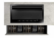 Airforce Innova Visio Pro 90cm Rear Venting Induction Hob Vertical Rear Motor Matte Black Glass-Externally Ducted-5 Year Warranty.
