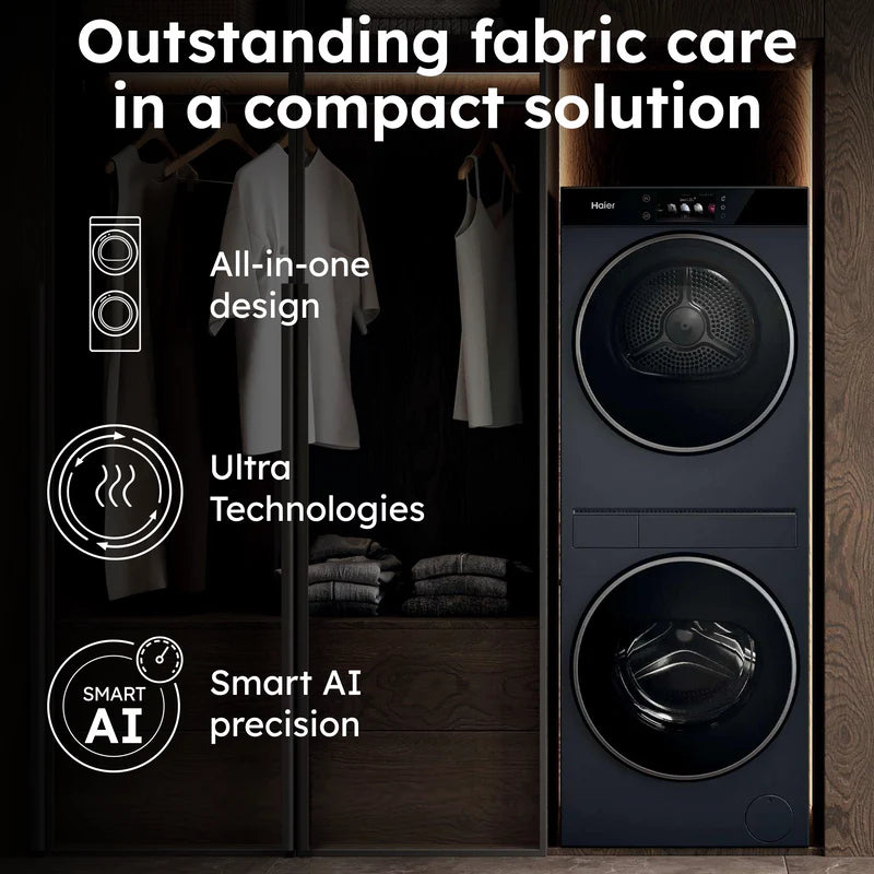 Haier Couture Care Collection 11 Laundry Centre - Graphite - 10/8KG CLC108-GNU1-UK