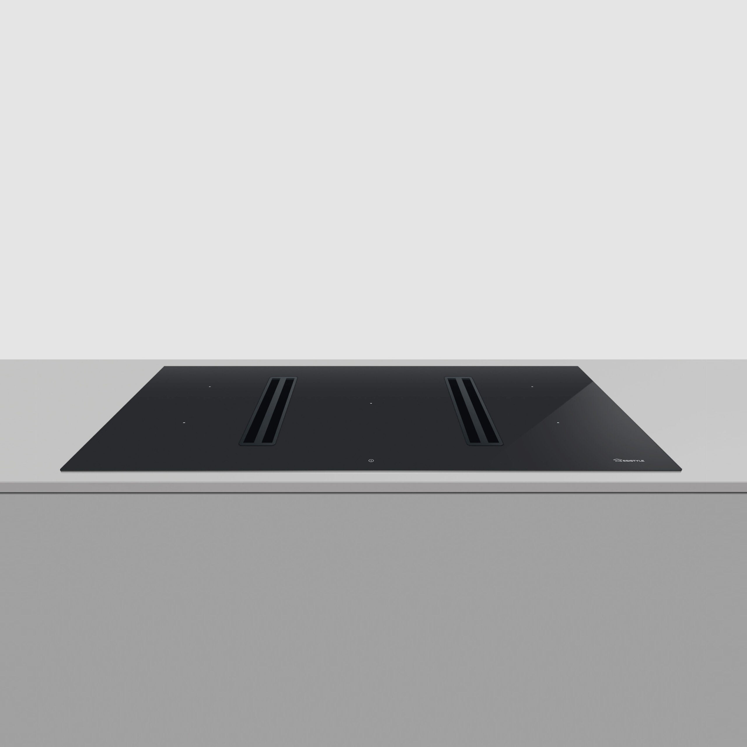 Esistyle 110cm 5 Zone Induction Hob with double downdraft extraction- E047000014