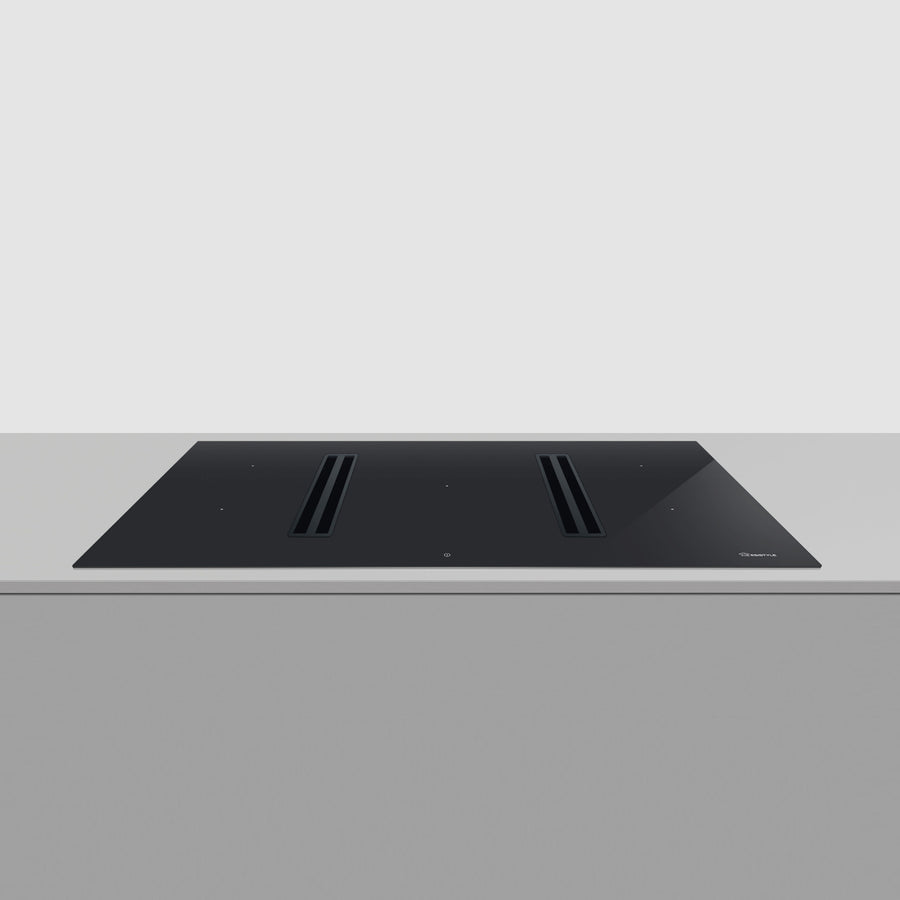 Esistyle 110cm 5 Zone Induction Hob with double downdraft extraction- E047000014