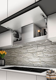 Airforce F300 120cm Built-In Cooker Hood with Glass Visor,Touch Control Button Stainless Steel Finish