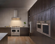 Bertazzoni 90 cm 6-burner electric double oven Professional Series- Stainless Steel