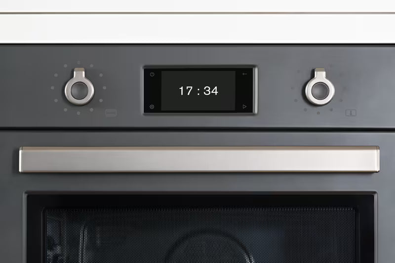Bertazzoni FPRO6117CTN3 60cm Electric Pyro Built-in Oven, TFT display, total steam Professional Series-Black