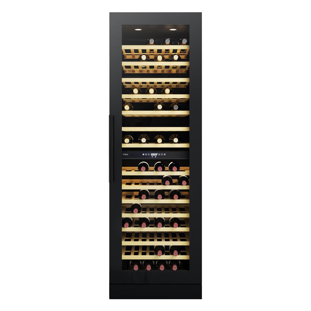 CDA FWC881BL Full height freestanding wine cooler