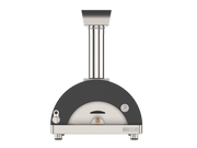 Oveneat GRX-1VG Charcoal Grey Gas Single Pizza Oven with Stainless Steel Door includes Pizza Peel