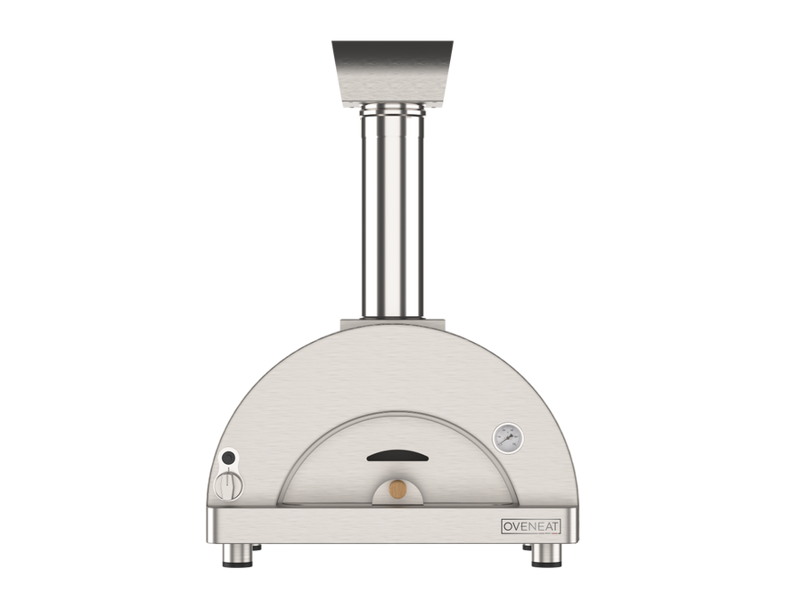 Oveneat GRX-1X Stainless Steel Gas Single Pizza Oven with Stainless Steel Door includes Pizza Peel