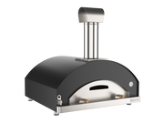 Oveneat GRX-5VG Charcoal Grey Gas Pizza Oven for upto Five Pizzas with Stainless Steel Door includes Pizza Peel