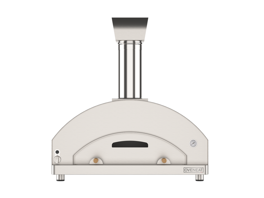 Oveneat GRX-5X Stainless Steel Gas Pizza Oven for upto Five Pizzas with Stainless Steel Door includes Pizza Peel