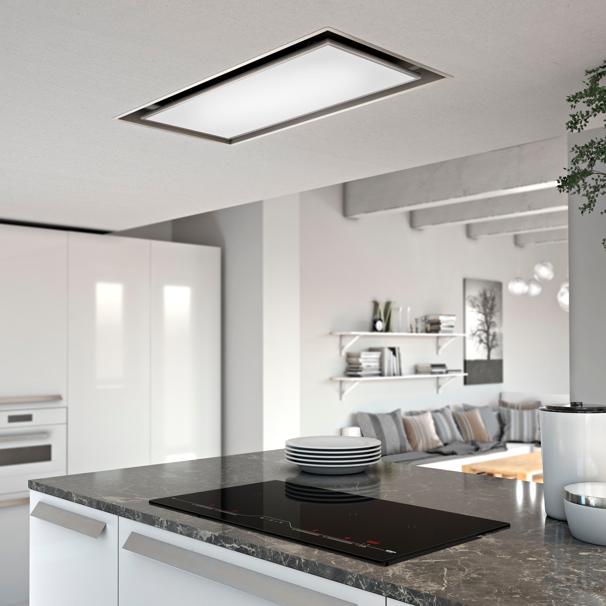 Airforce Gabrielle 100cm Full LED Variable light Panel Ceiling Hood with Easy up installation