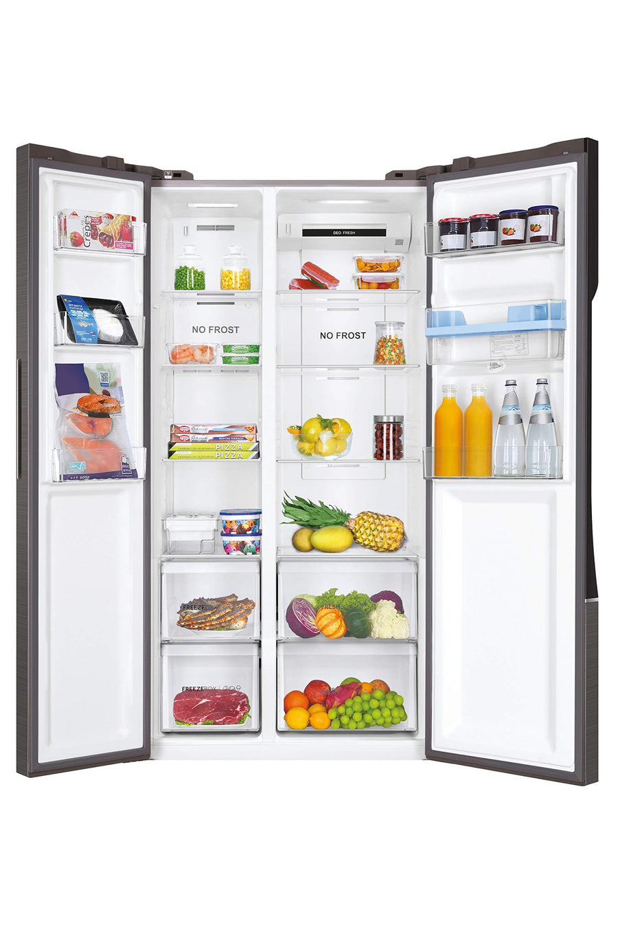 Clearance Haier HSR3918EWPG 90cm Side by Side American fridge freezer