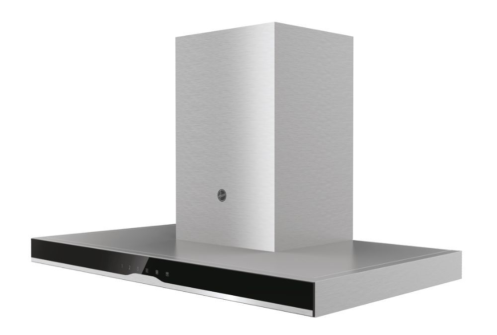 Clearance Hoover HTS9CBK5XWIFI 90 cm Wi-Fi Wall Mounted T-Shape Hood, black glass & SS trim
