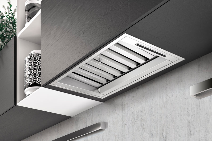 Airforce INCASSO PRO NO DROP 52cm Stainless Steel Touch Control Built-in Canopy Cooker Hood